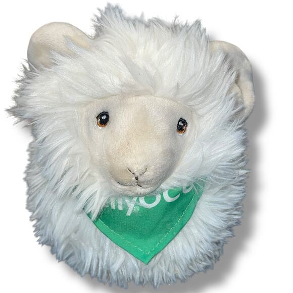 Keel Eco Plush Sheep Lamb 10" Stuffed Animal Nursery Shower Embroidered - Picture 4 of 12